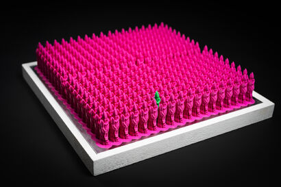 influencer - a Sculpture & Installation Artowrk by Marion Abate